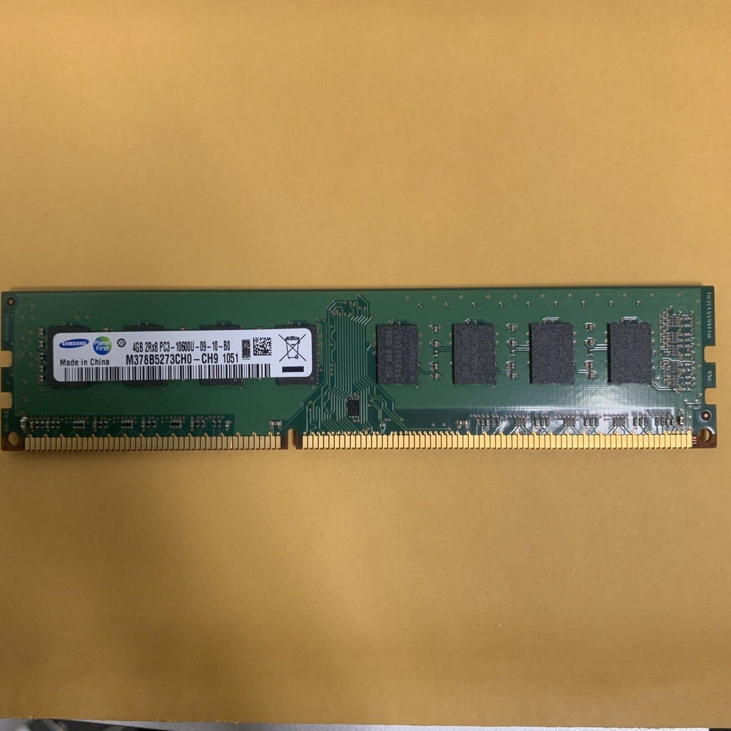 Samsung PC3-10600 non-ECC Unbuffered DDR3 4GB Memory Module (M378B5273CH0-CH9)