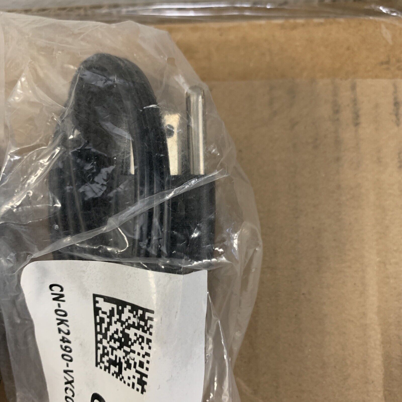 BRAND NEW, DELL, LOT OF 7, 0K2490, 3 Prong Mickey Mouse 6' Ft. AC Power Cord