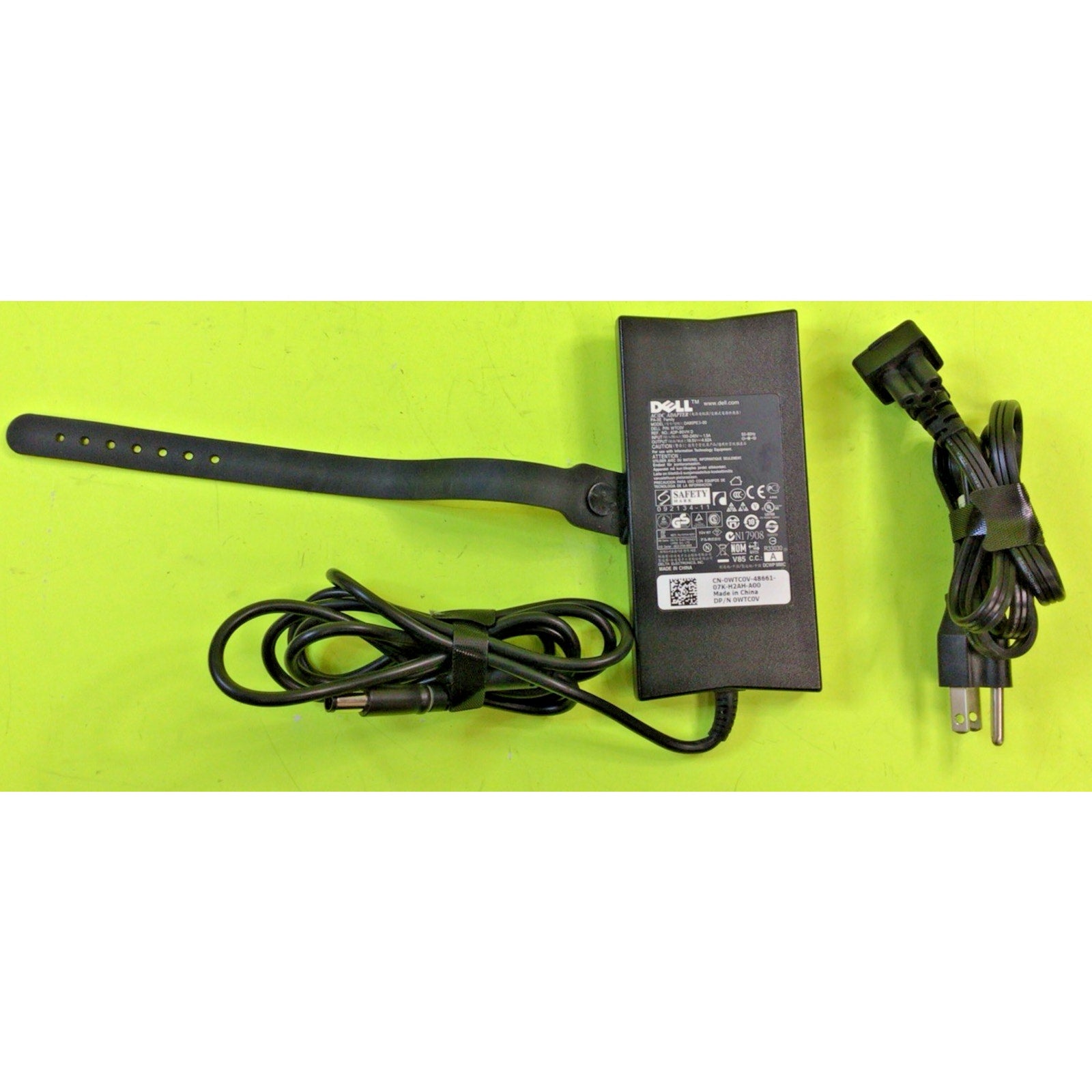 Dell 90W 19.5V AC Power Adapter Charger 0WTC0V