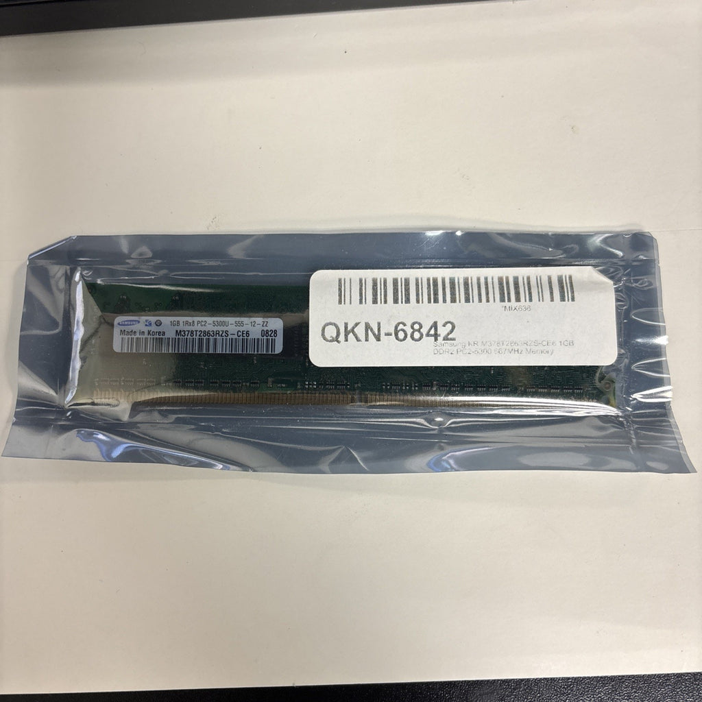 Samsung M378T2863RZS-CE6/M378T2863QZS PC2 1GB 1Rx8 240-pin Desktop Memory
