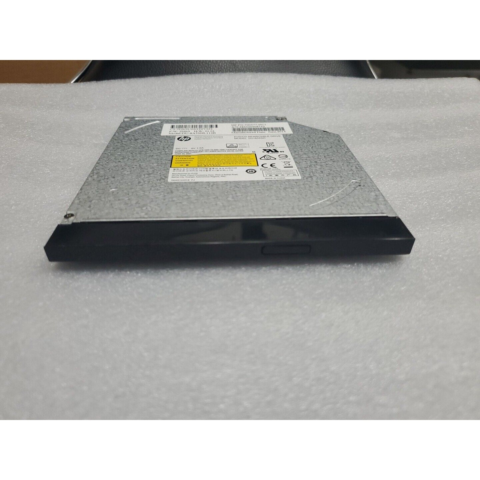 HP DVD/CD REWRITABLE DRIVE DU-8A5SH 700577-HC1 486426908742 DU-8A5SHL112B
