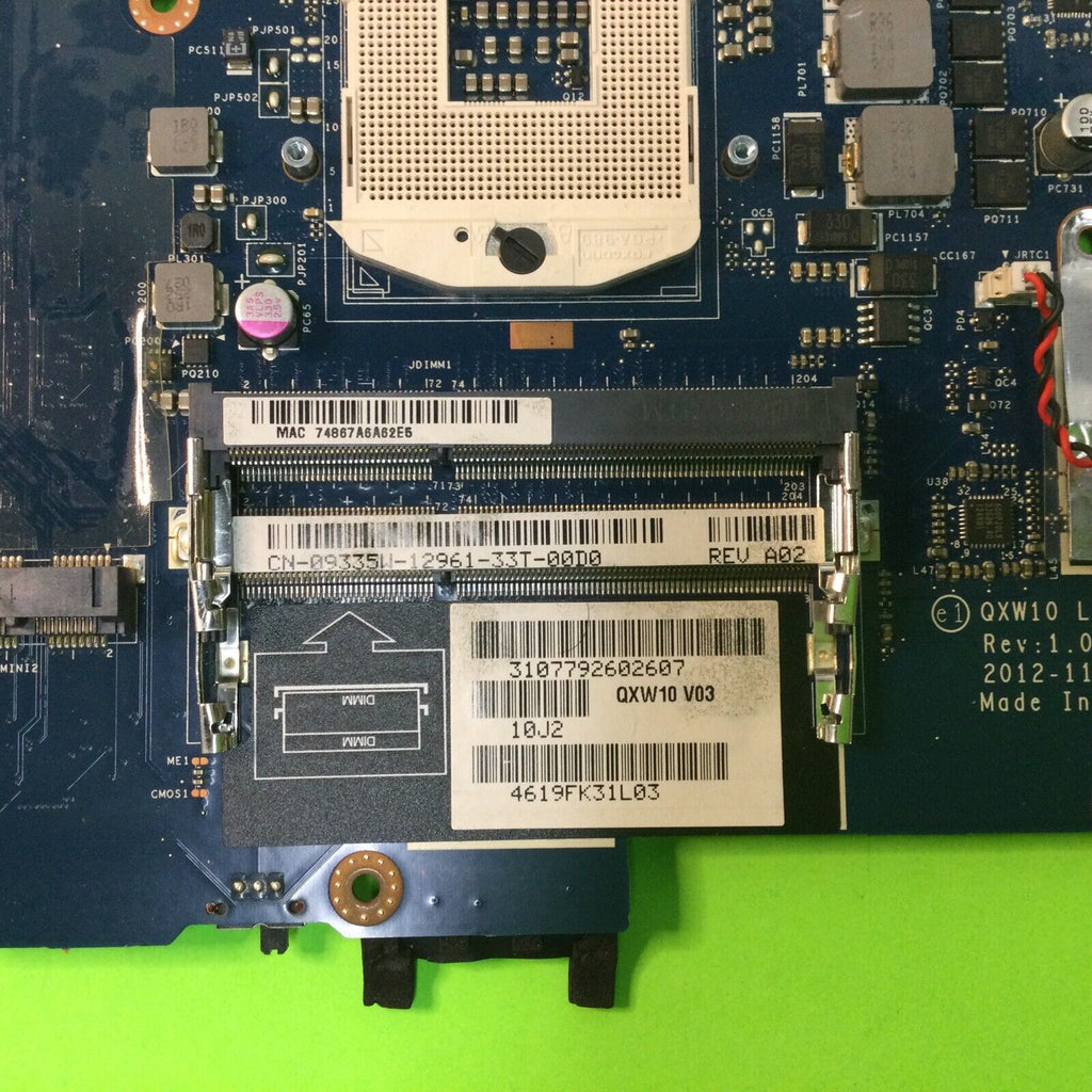 Dell Latitude E5530 Motherboard QXW10 NV05 QXW10 LA-7902P