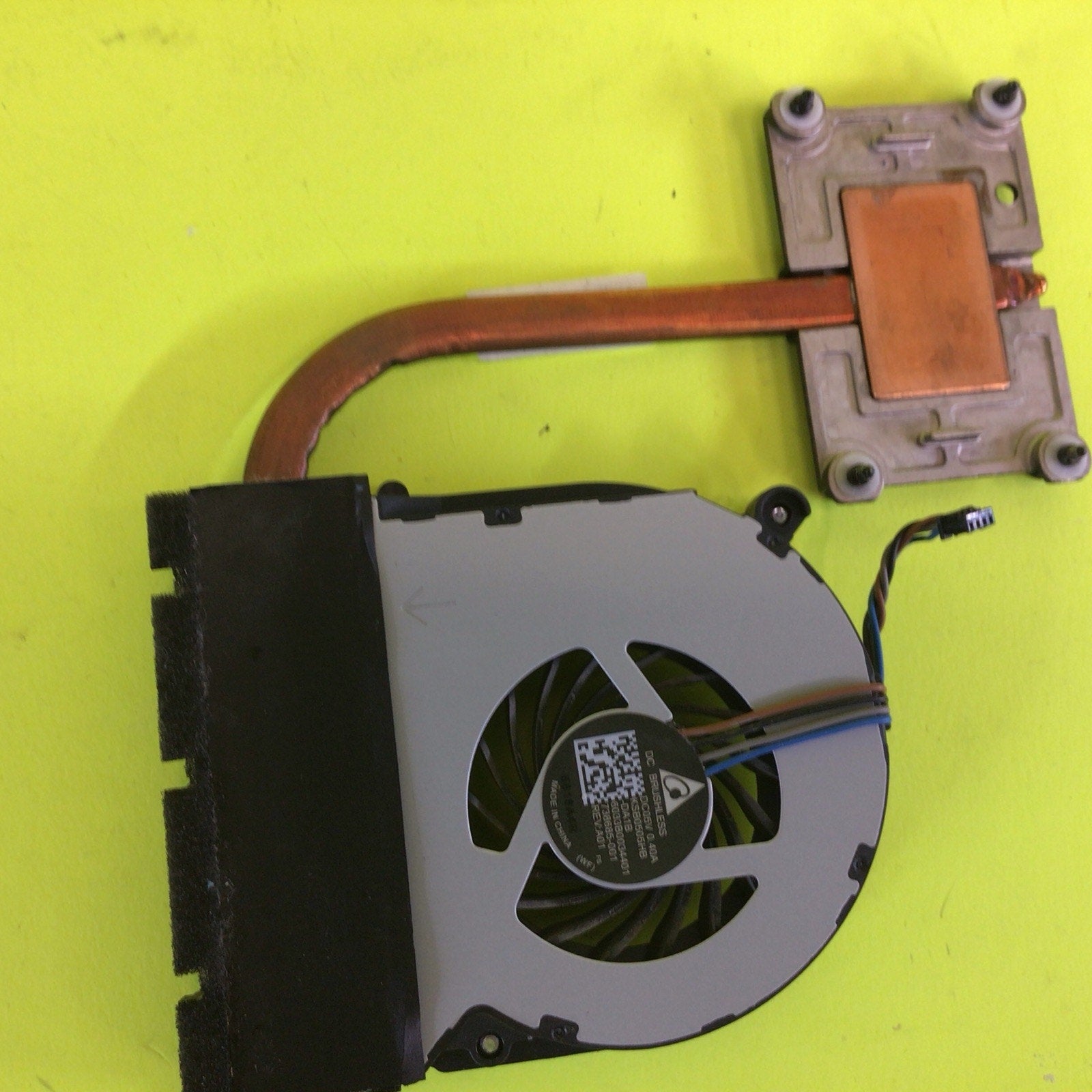 738685-001 HP ProBook 640 G1 CPU Cooling Fan and Heat Sink