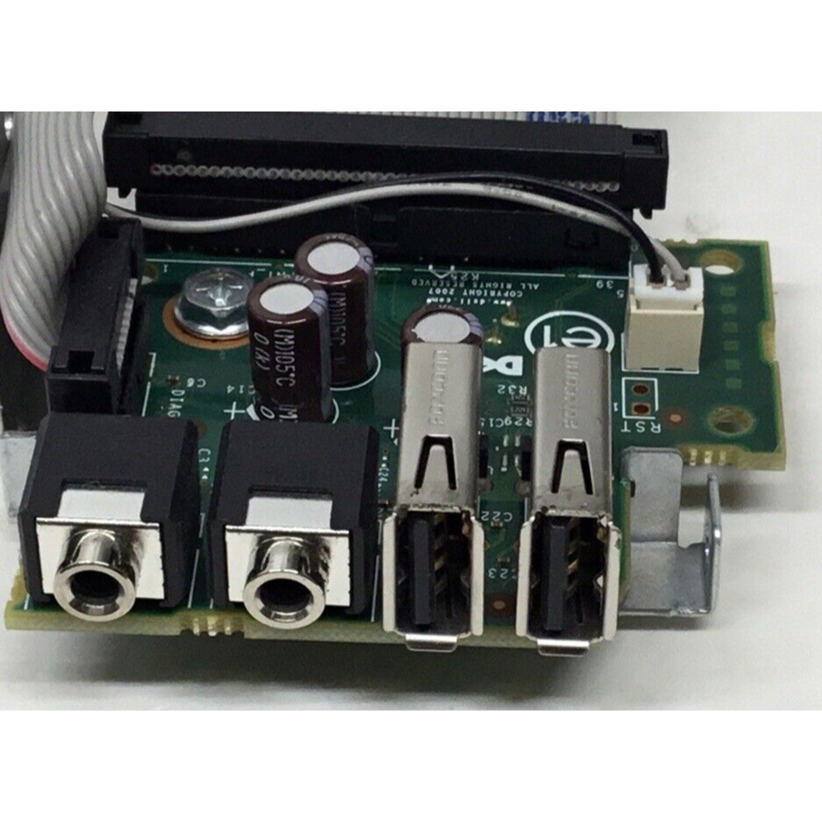 Dell Genuine OptiPlex 380 SFF USB/Audio Panel W/ Cables XW055 0XW055 READ DESC