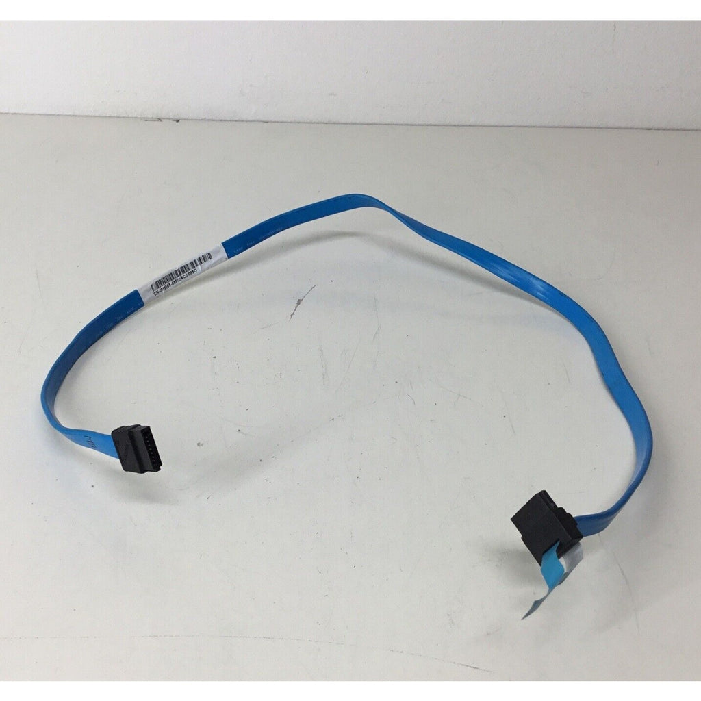 Lot Of 6 - Dell 23" SATA Hard Drive Data Cable Right Angle - Blue M8865 0M8865