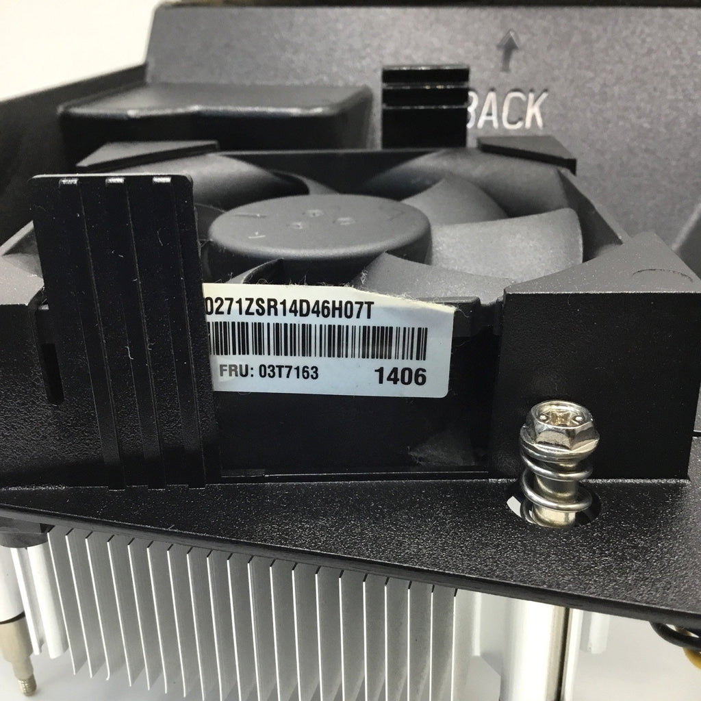 Lenovo Thinkcentre M81 Computer Heatsink and Fan Combo Fan 03T9509 03T8014