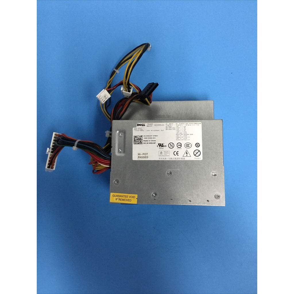 Dell H235PD-01 60Hz 240V 235W 6.5A 24-Pin Power Supply 0M619F-47890-943-01G3