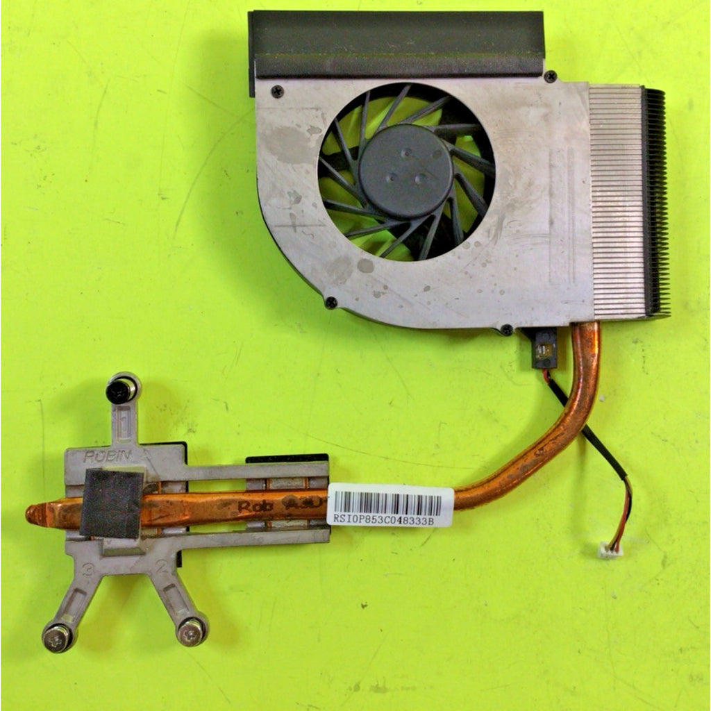 HP G61-429WM Laptop CPU Heat Sink and Cooling Fan Assembly 582141-001