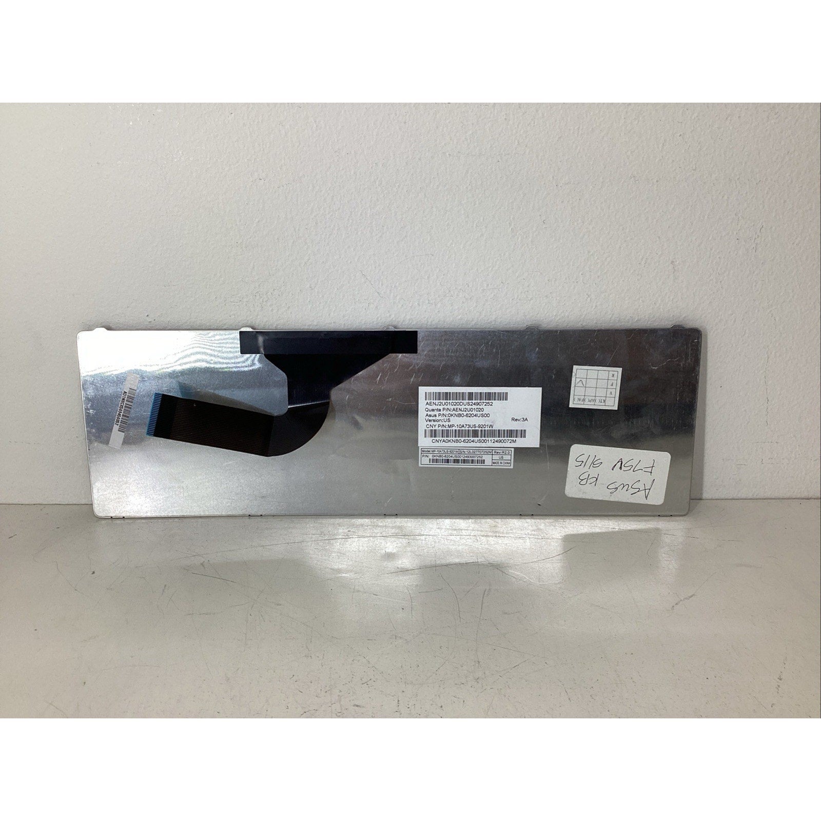 Asus MP-10A73US-9201W AENJ2U01020 0KNB0-6204US00 Keyboard - For Parts