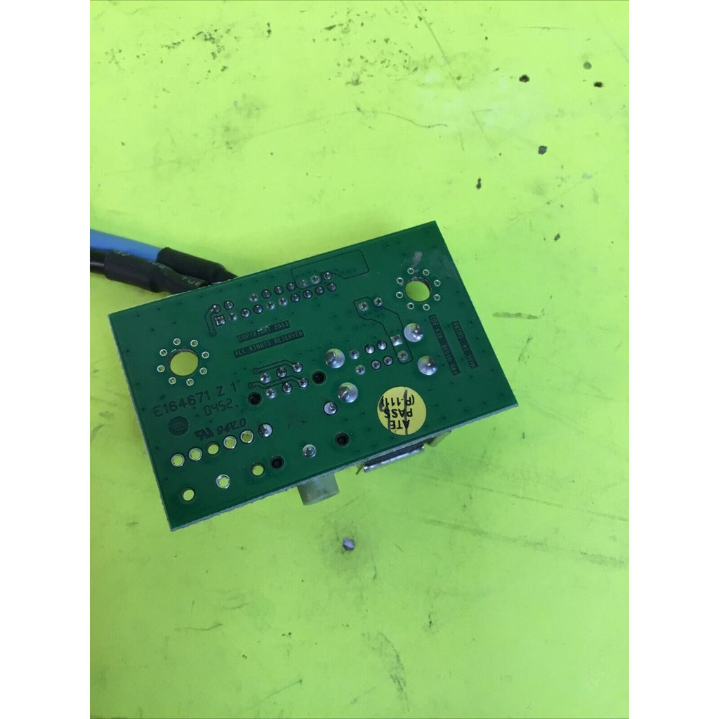 Dell Dimension 2400 USB j0016 a01 e217196 g0570 Audio Jack circuit board wiring