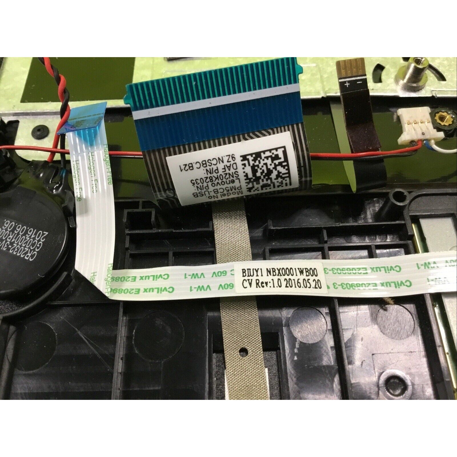 Lenovo IdeaPad Flex 4-1570 Palmrest Touchpad Keyboard Assembly