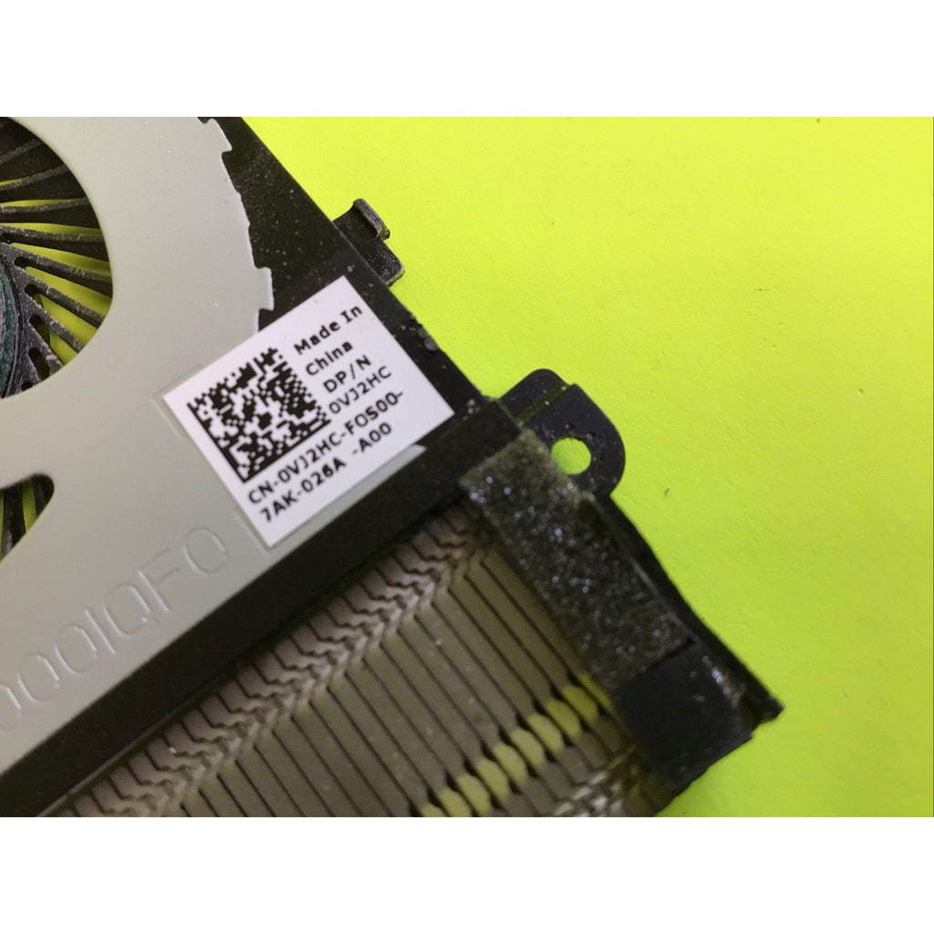 Dell XPS 15 9560 CPU Heatsink and Fans 8R2V8 08R2V8