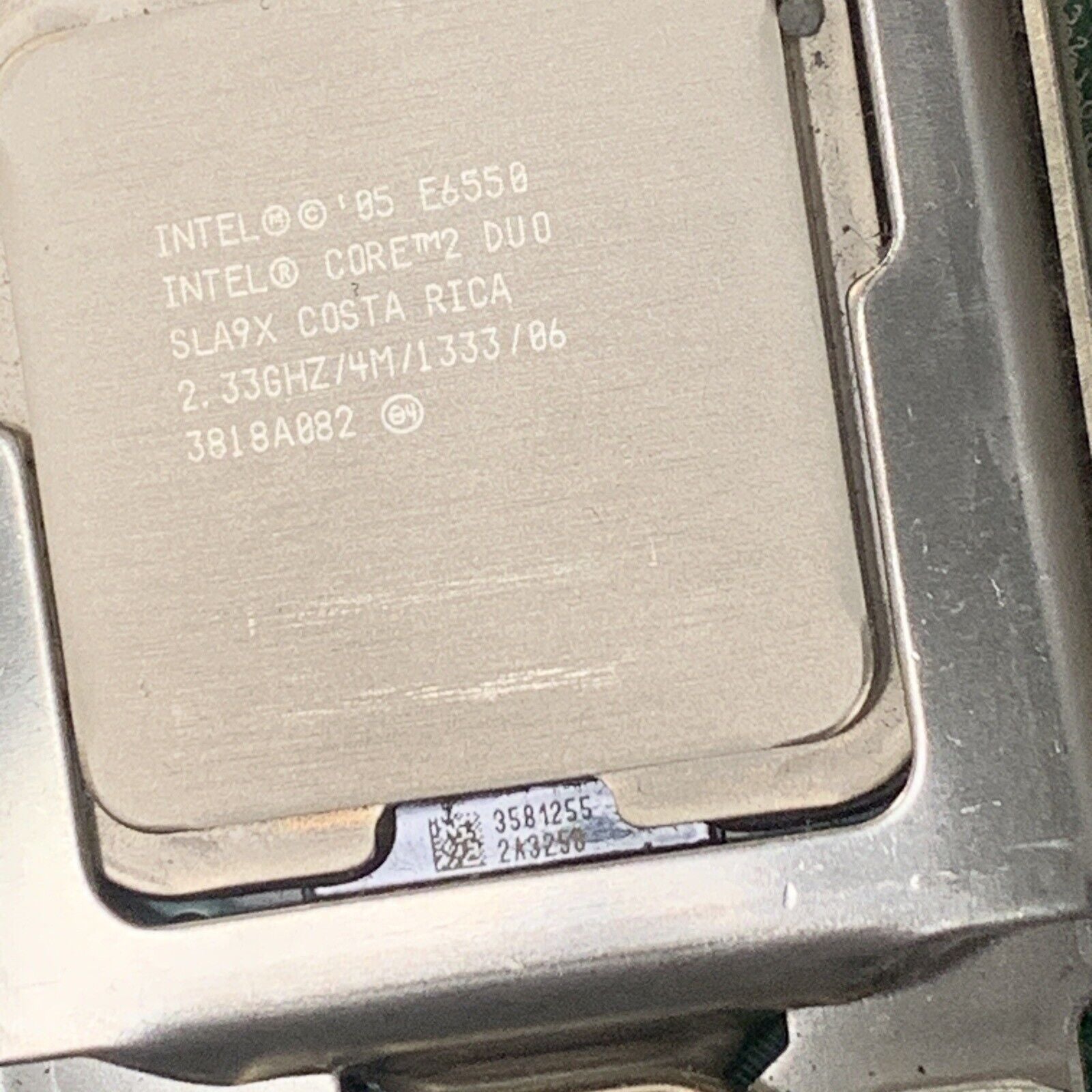 Dell Optiplex 755 DT Motherboard Desktop DR845 CN-0DR845 W/CPU Intel E6550