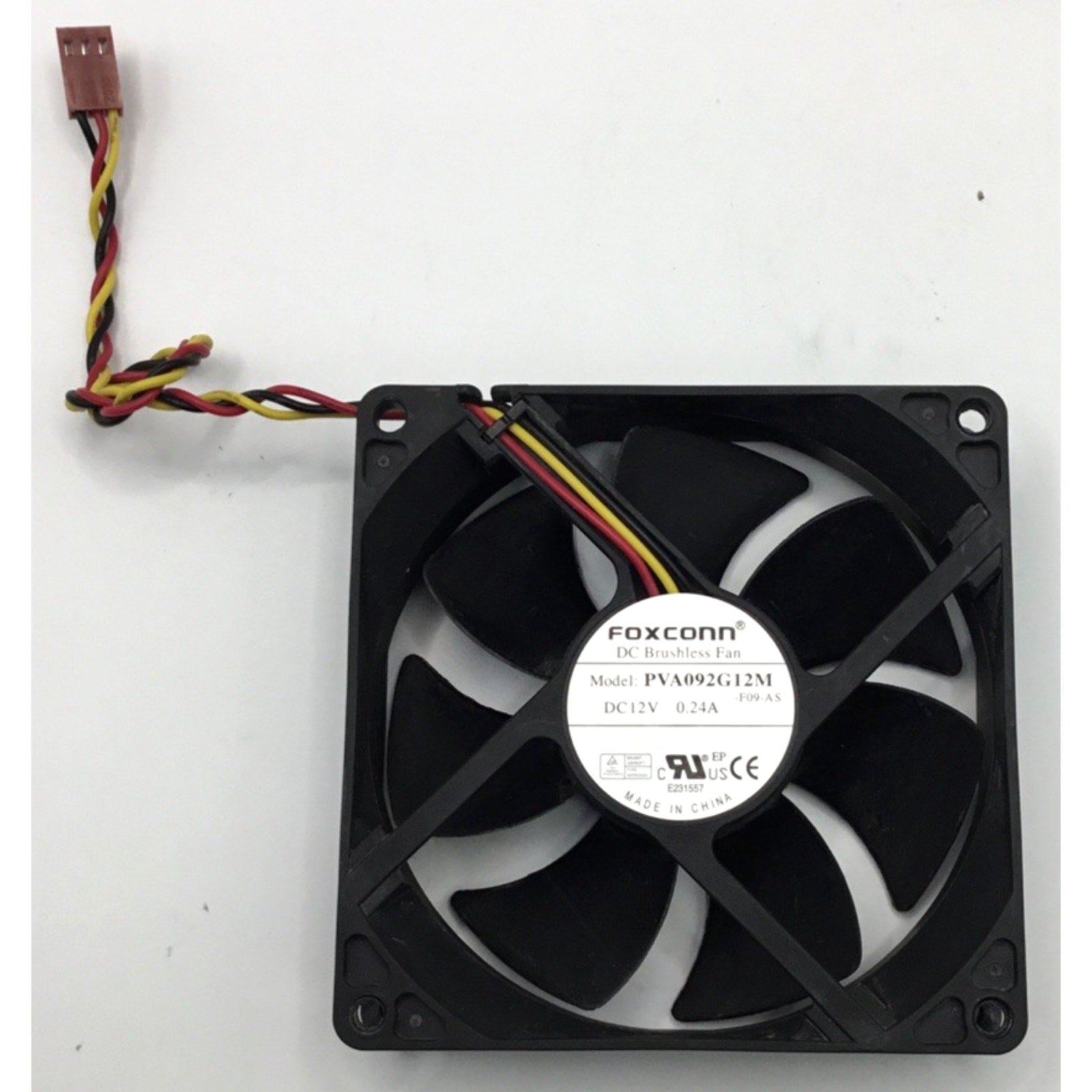 FOXCONN DC Brushless Fan PVA060G12M 12V 0.22A 22CFM Desktop Fan 60 mm 3-Pin