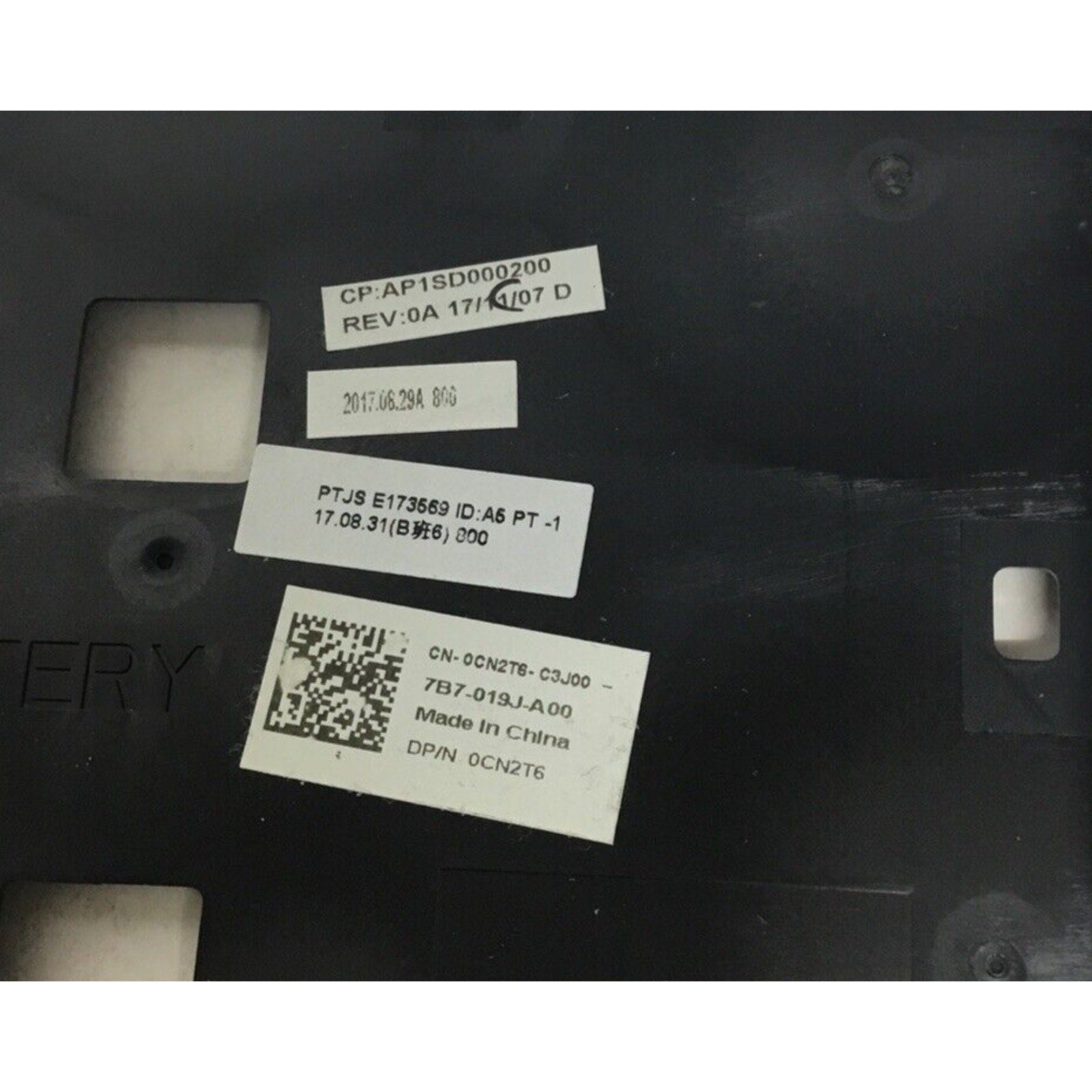 Geniune Dell Latitude 5480 Laptop Bottom Base Middle Frame 0N68YR CN-0CN2T6 A+++