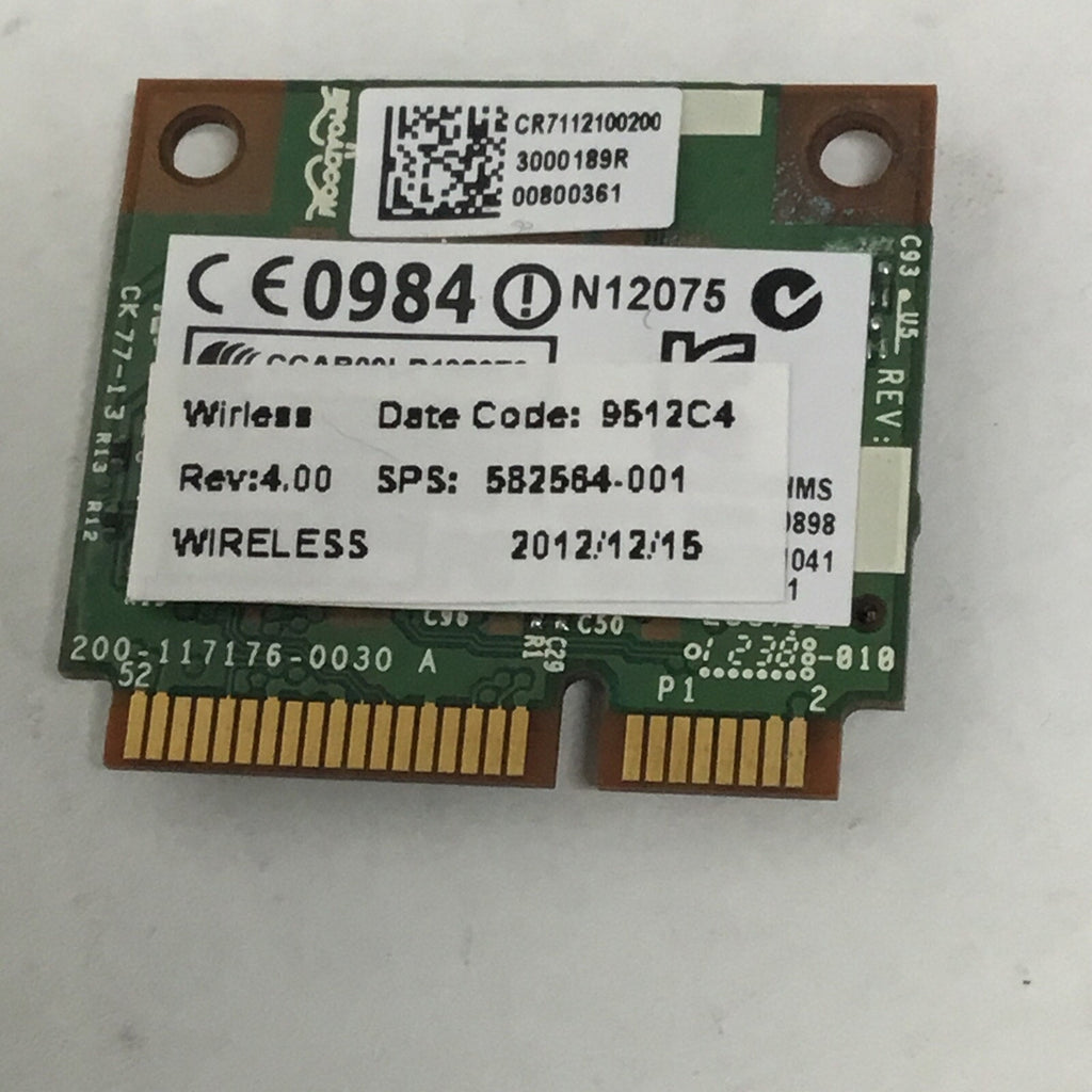 582564-001 WLAN 8.02.11a/b/g/n CLRT2 HLGN for HP Elite Book 8460p