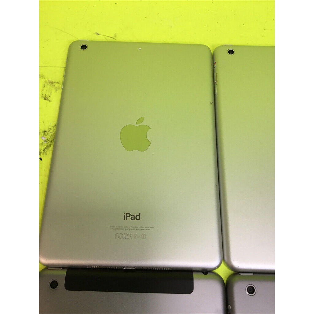 Lot of 4 Apple iPad Mini 1 and 2 FOR PARTS GOLD or RARE EARTH RECYCLE