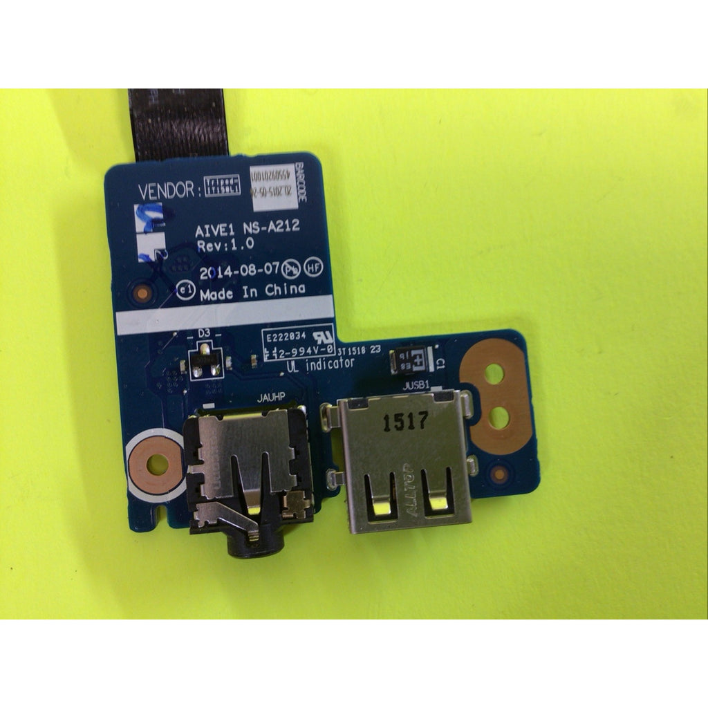 NS-A212 NBX0001AE00 OEM LENOVO AUDIO USB BOARD THINKPAD E450 20DC-S00E00