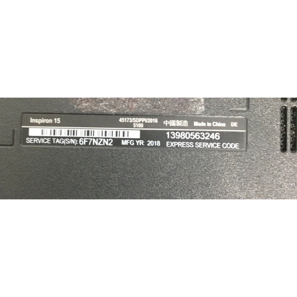 Dell Inspiron 15-3567 Touchscreen Intel Core i5-7200U 256GBHDD 8GB Ram Win10Home