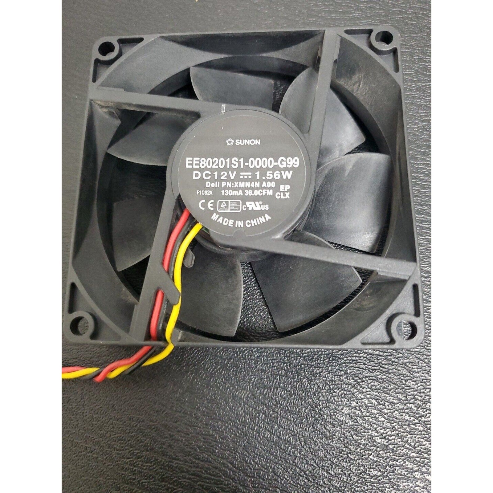 Dell Sunon EE80201S1-0000-G99 12V 1.56W 0XMN4N A00 130mA 36.0CFM XMN4N