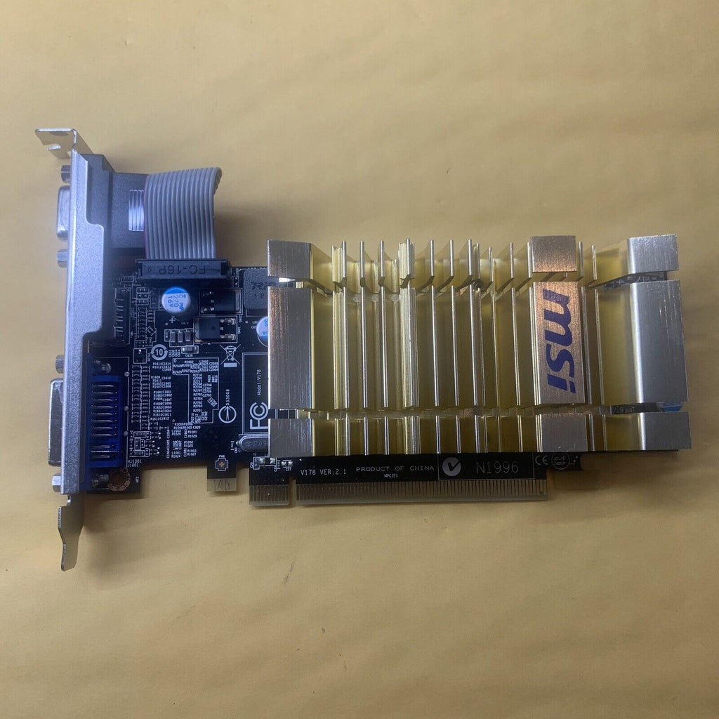 MSI R4550 MD1GH R4550-MD1GH 1GB PCI Express 2.0 x16 2560 x 1600 HDMI Video Card