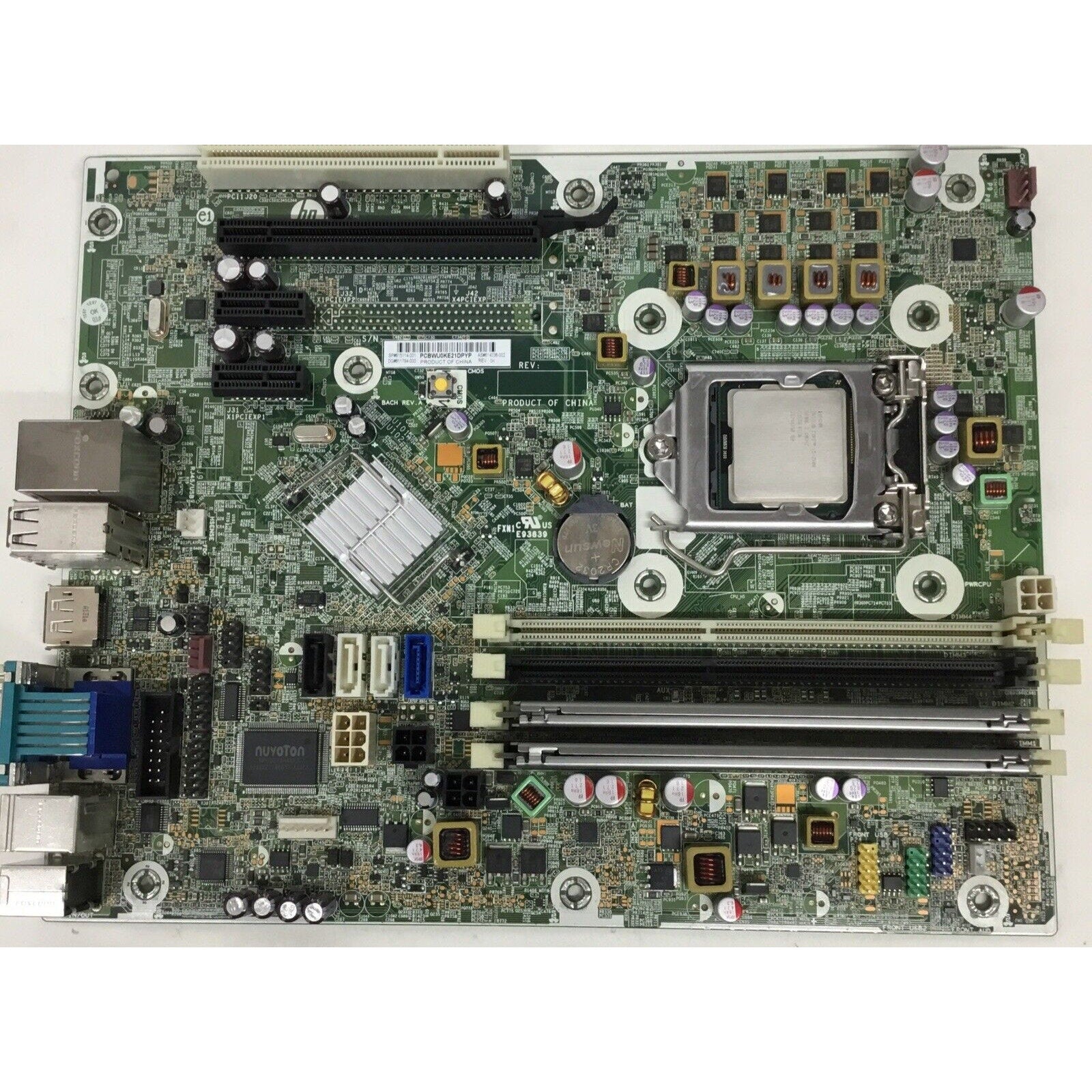 HP COMPAQ PRO SFF MOTHERBOARD 615114-001 611794-000 i5 2400k 3.10GHz 8GB Ram