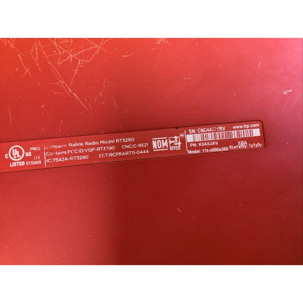 HP Pavilion 11t-n000x360 Bottom Case Cover 784782-001