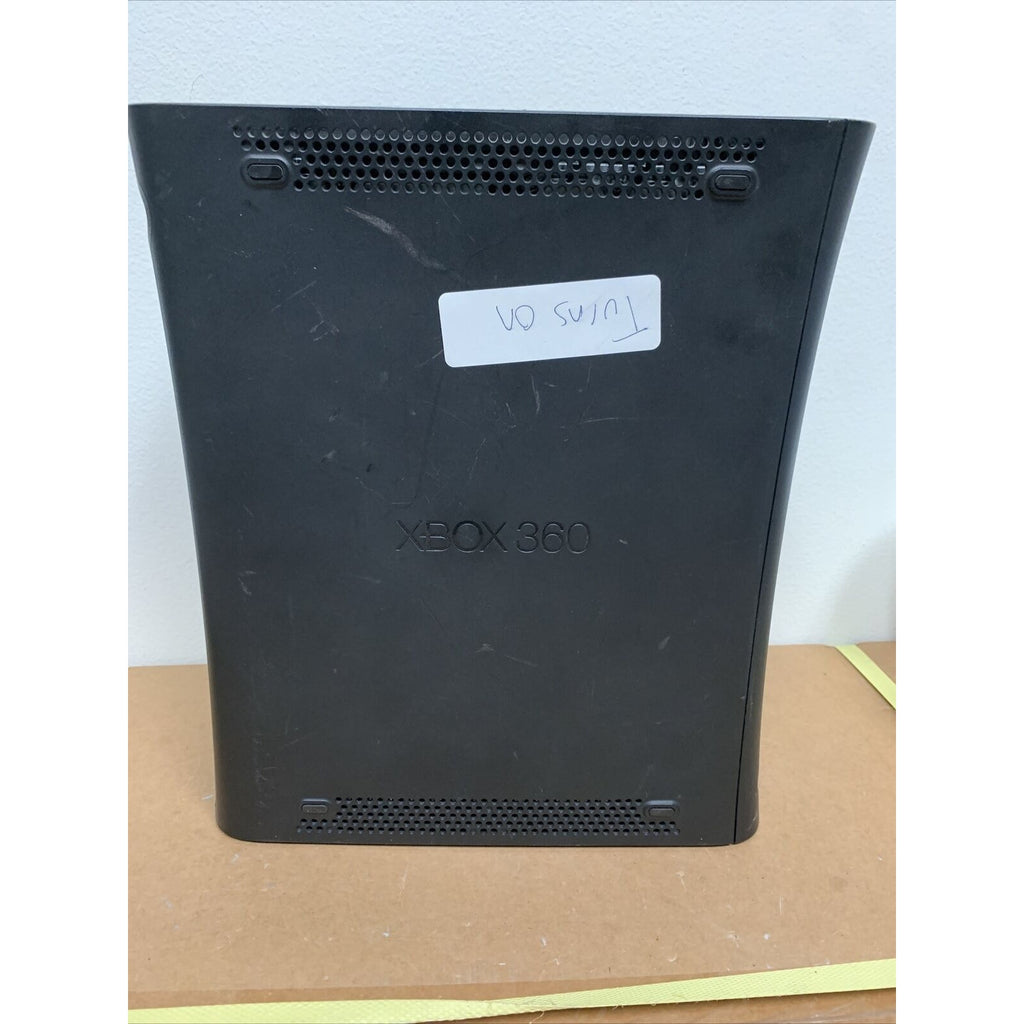 Microsoft Xbox 360 20GB Gaming System - Console Only - Black - Missing Covers