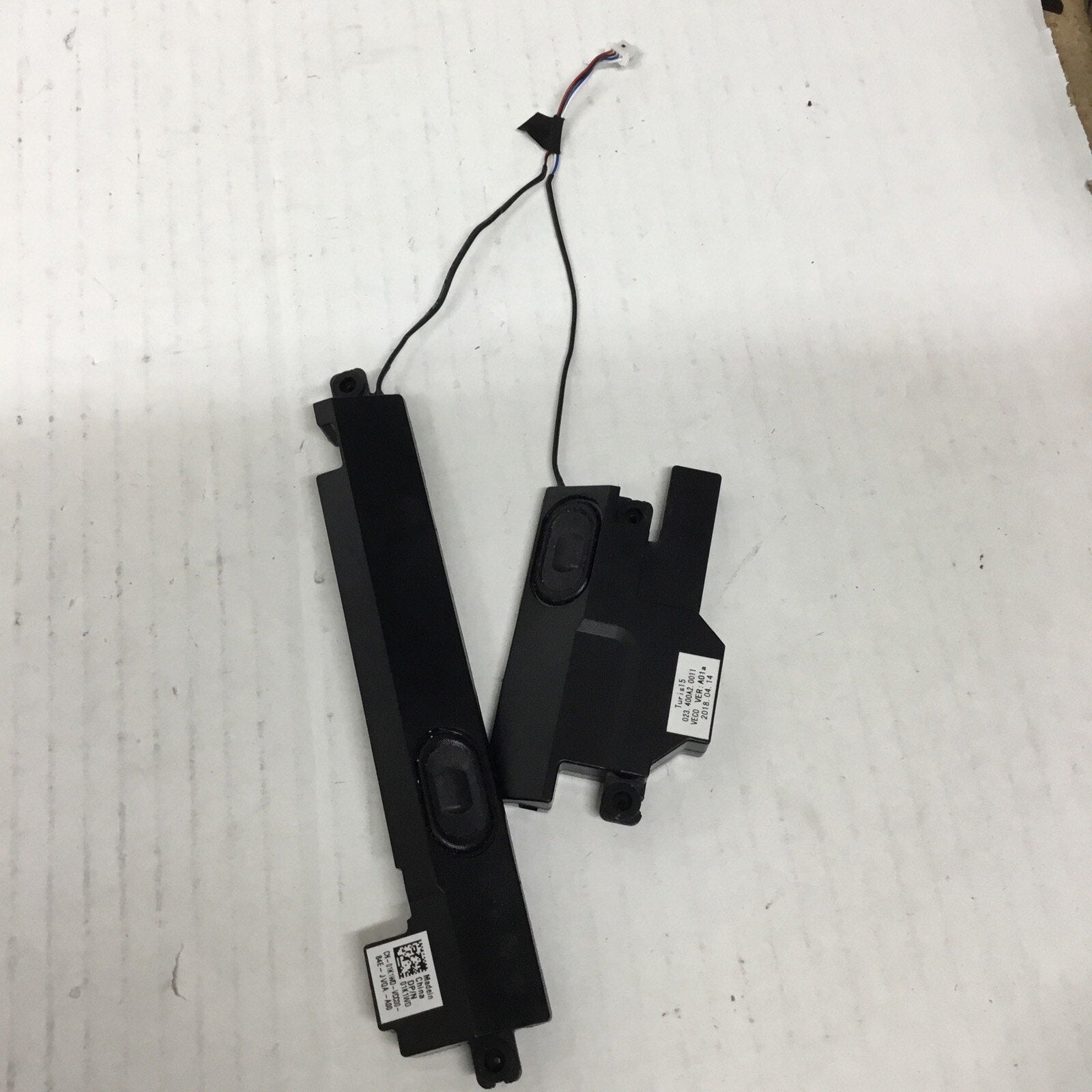 Original Dell Inspiron 15-3567 laptop L+R Speaker Set 01K1WD 023.400A2.0011