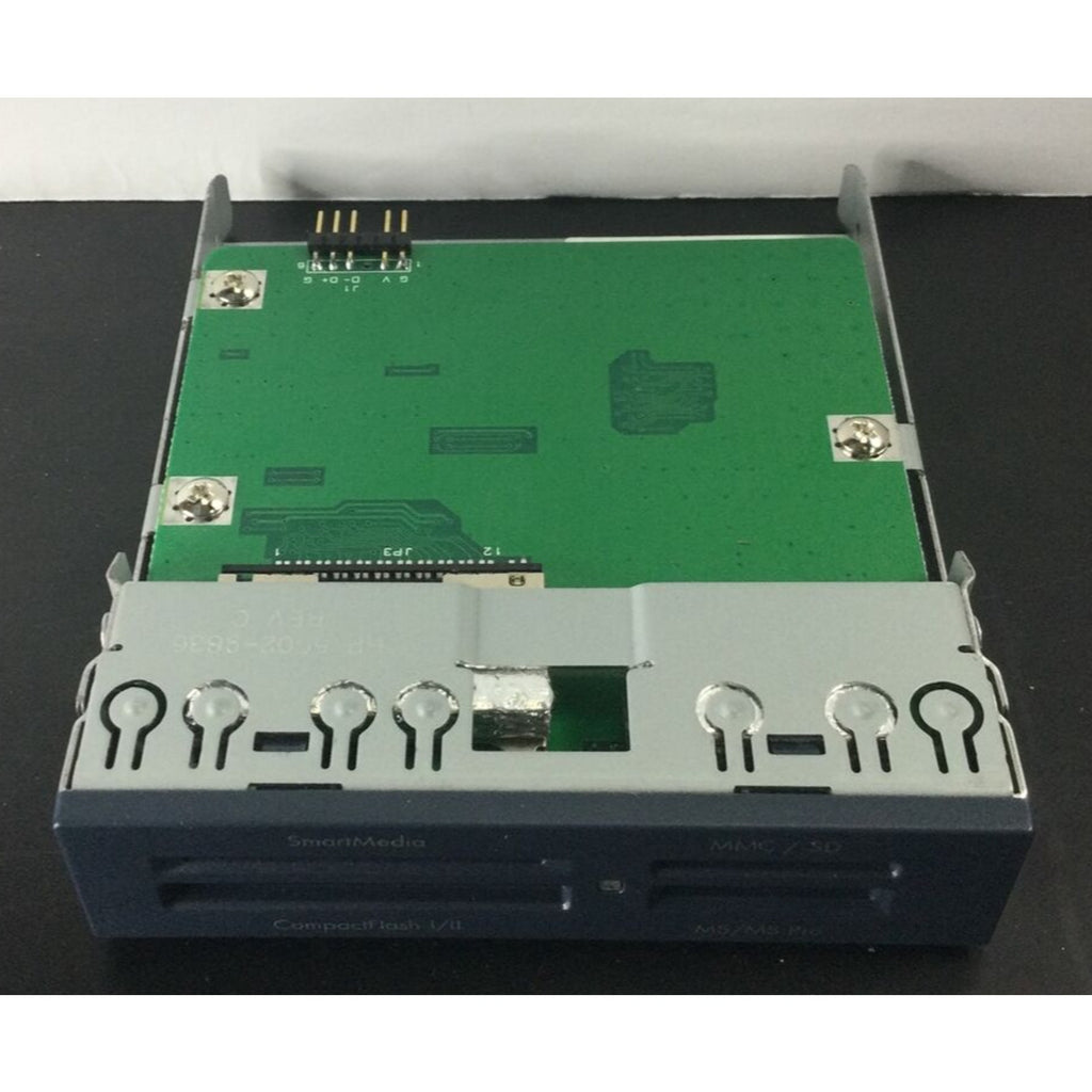 HP 3.5-Inch Internal 7 in 1 Flash Media Card Reader/Writer 5069-6272 Dark Gray