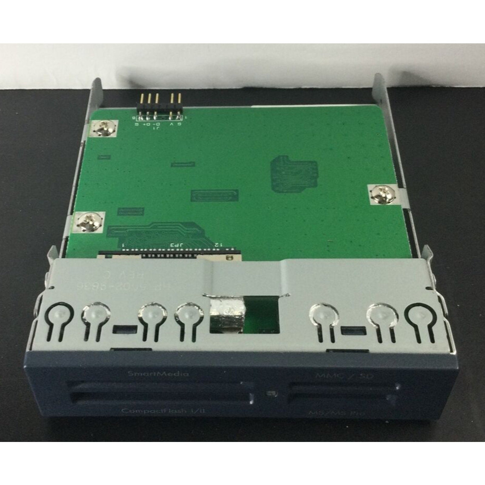 HP 3.5-Inch Internal 7 in 1 Flash Media Card Reader/Writer 5069-6272 Dark Gray