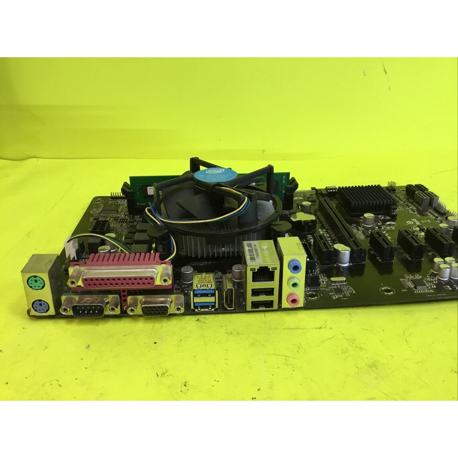 ASRock H81 PRO BTC R2.0 LGA 1150 Motherboard with Celeron G1840 and 4GB RAM