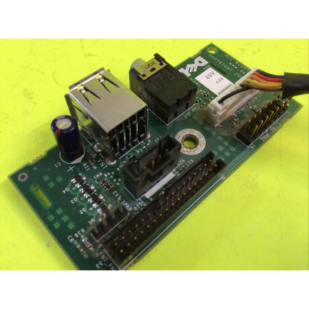 Dell 0M686 Front USB Audio Headphone & Microphone Panel I/O Tested Working