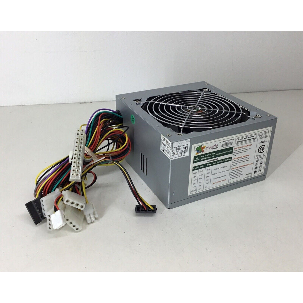 Logisys PS550E12 Power Supply 550W 12cm Ball-bearing Silent Performed Fan
