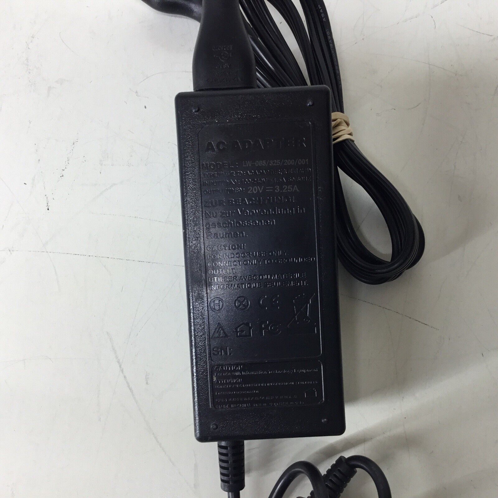 LW-065/325/200/001 AC Adapter Charger 20V 3.25A 100-240V For Lenovo