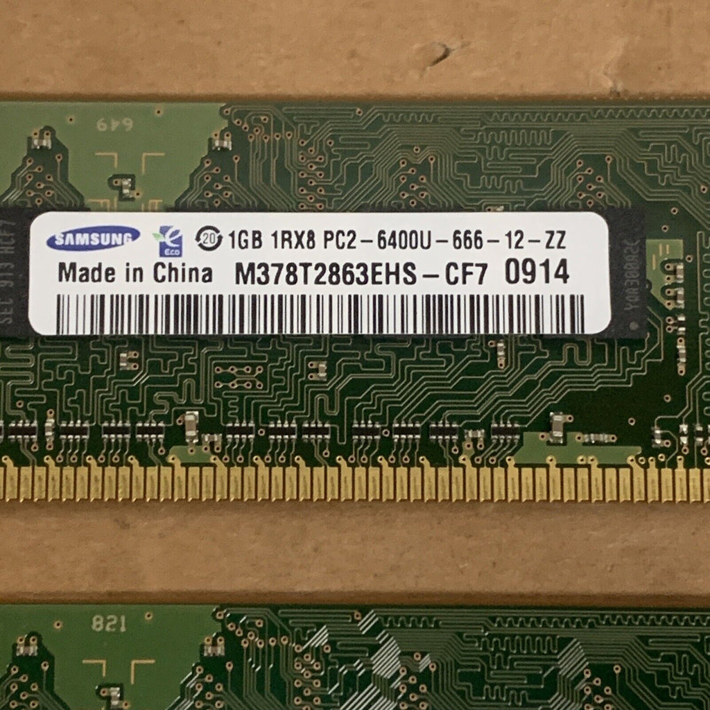 SAMSUNG 4GB 4x1GB RAM PC2-6400 DDR2-800 MEMORY KIT M378T2863EHS-CF7 Dell 740 755