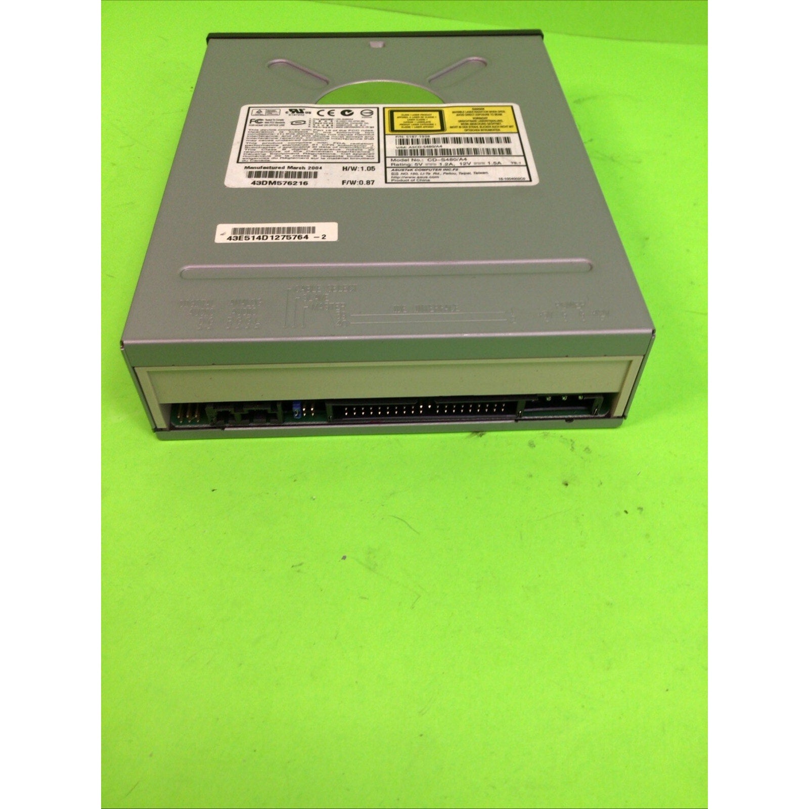 HP 5187-1938 ASUSTEK CD-S480/A4 CD-ROM IDE DRIVE