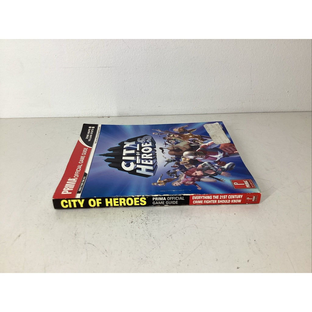 2004 City Of Heroes Prima Official Game Guide Strategy Book for PC