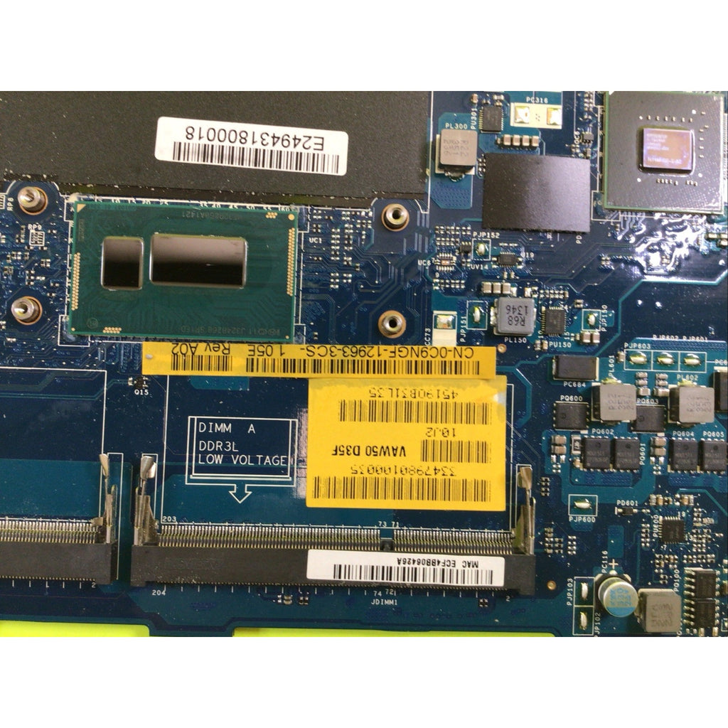 Dell Latitude E5540 Motherboard 0C9NGF LA-A101P FOR PARTS or REPAIR