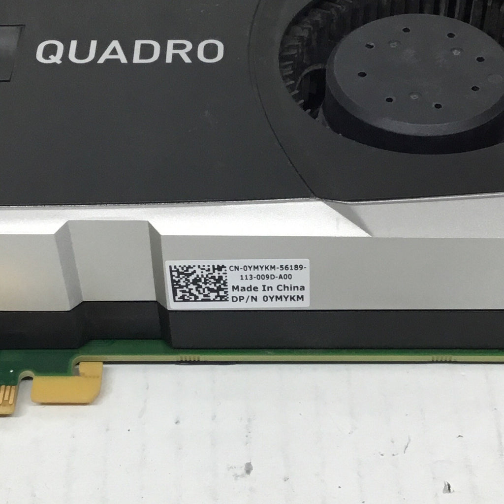 Nvidia Quadro CN-0YMYKM 2.5GB GDDR5 PCI-E DVI Graphic Card