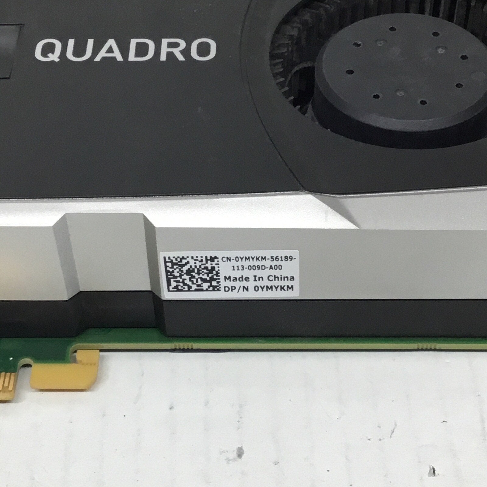 Nvidia Quadro CN-0YMYKM 2.5GB GDDR5 PCI-E DVI Graphic Card