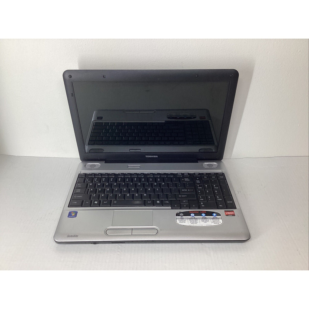 Toshiba L505-LS5005 Laptop No RAM/HDD Bad Motherboard - For Parts