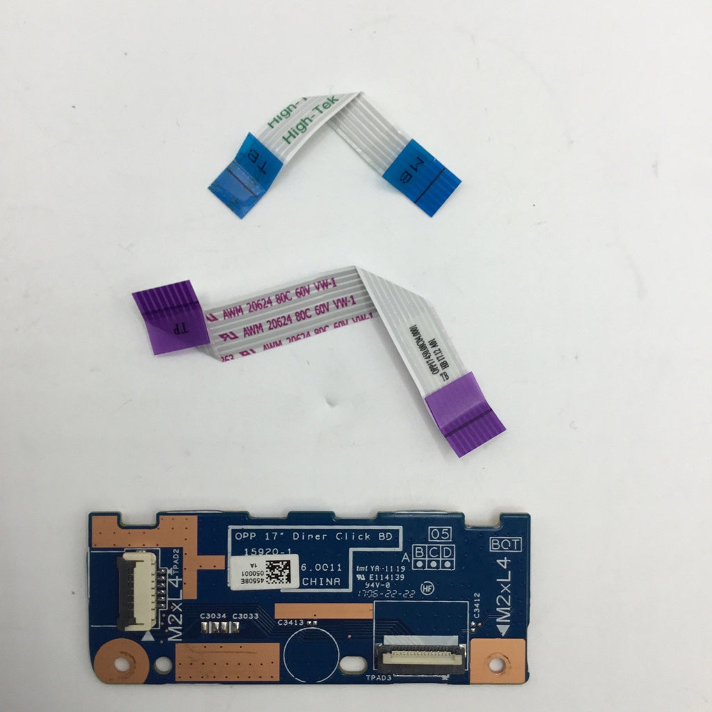 GENUINE HP PAVILION 17-X028CY TOUCHPAD CLICK BUTTON BOARD 858259-001 TESTED