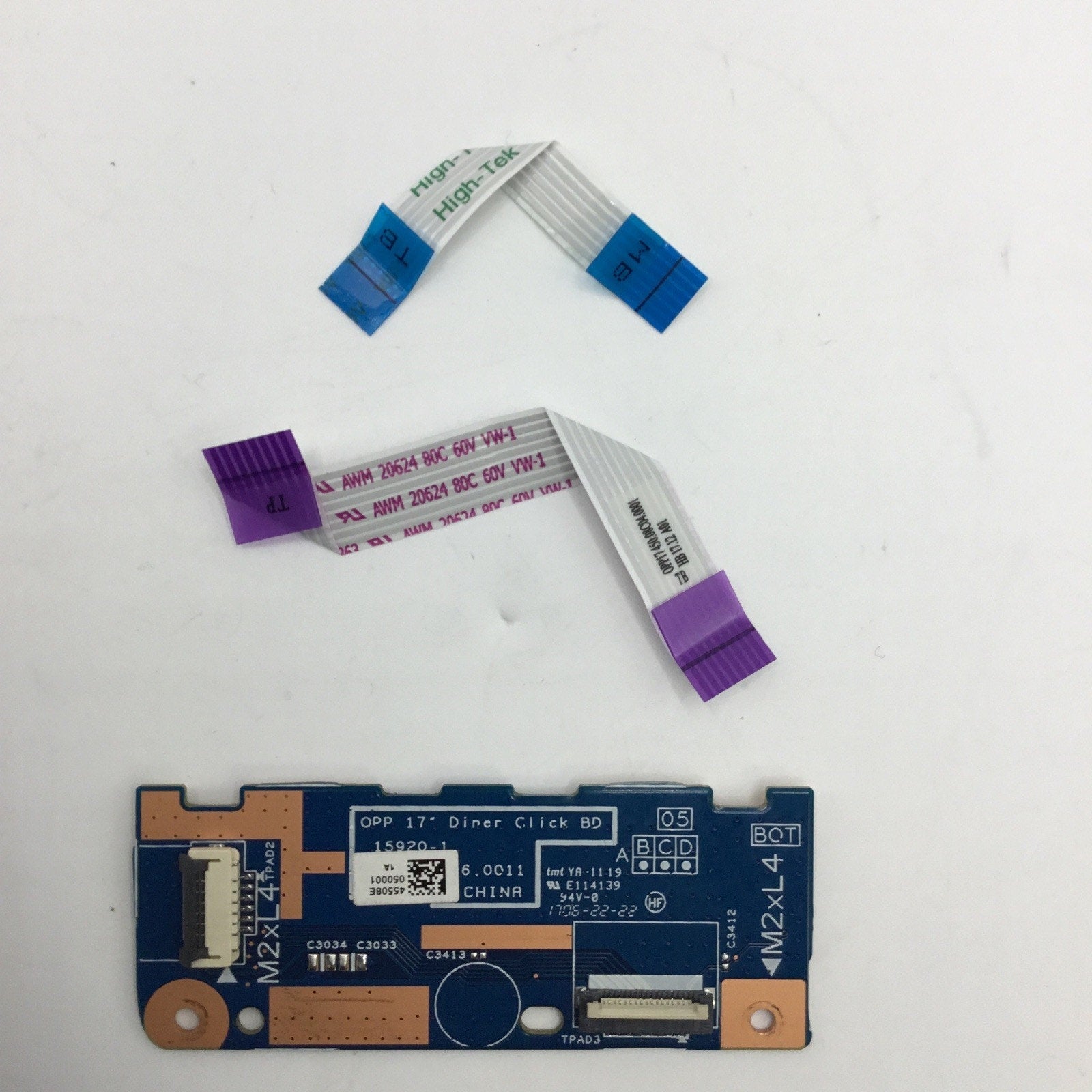 GENUINE HP PAVILION 17-X028CY TOUCHPAD CLICK BUTTON BOARD 858259-001 TESTED