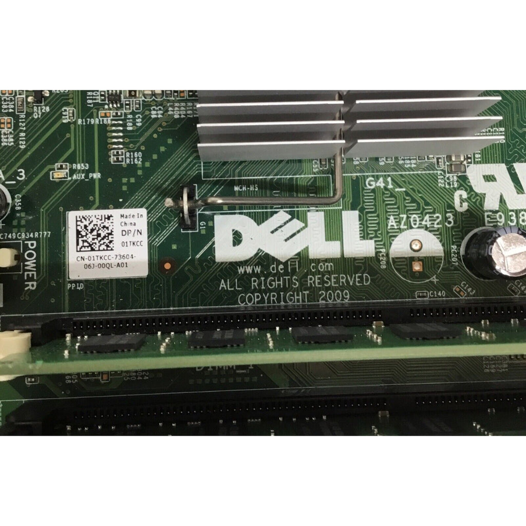 Genuine Dell Optiplex 380 SFF System Motherboard 1TKCC 01TKCC W/ CPU & Ram
