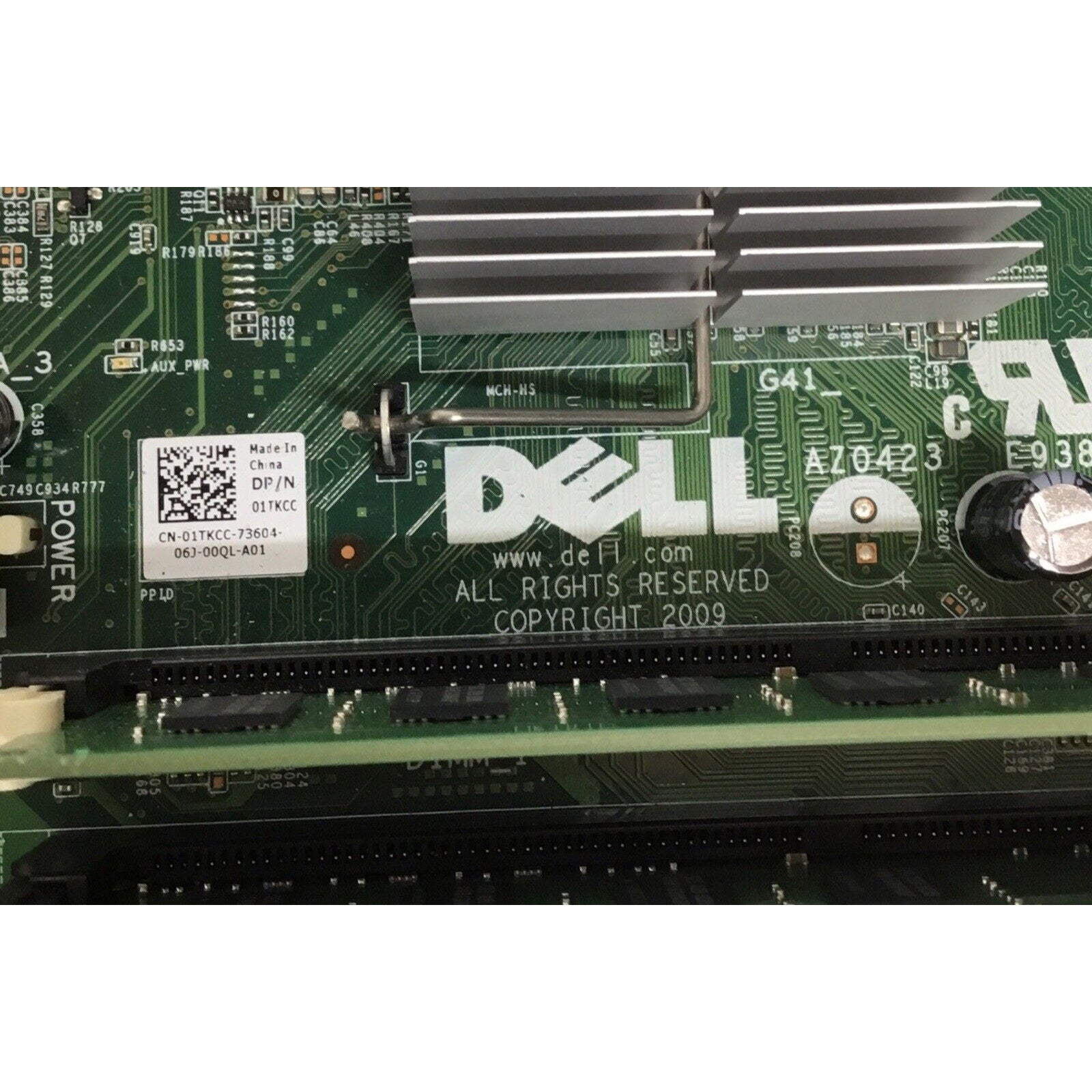 Genuine Dell Optiplex 380 SFF System Motherboard 1TKCC 01TKCC W/ CPU & Ram