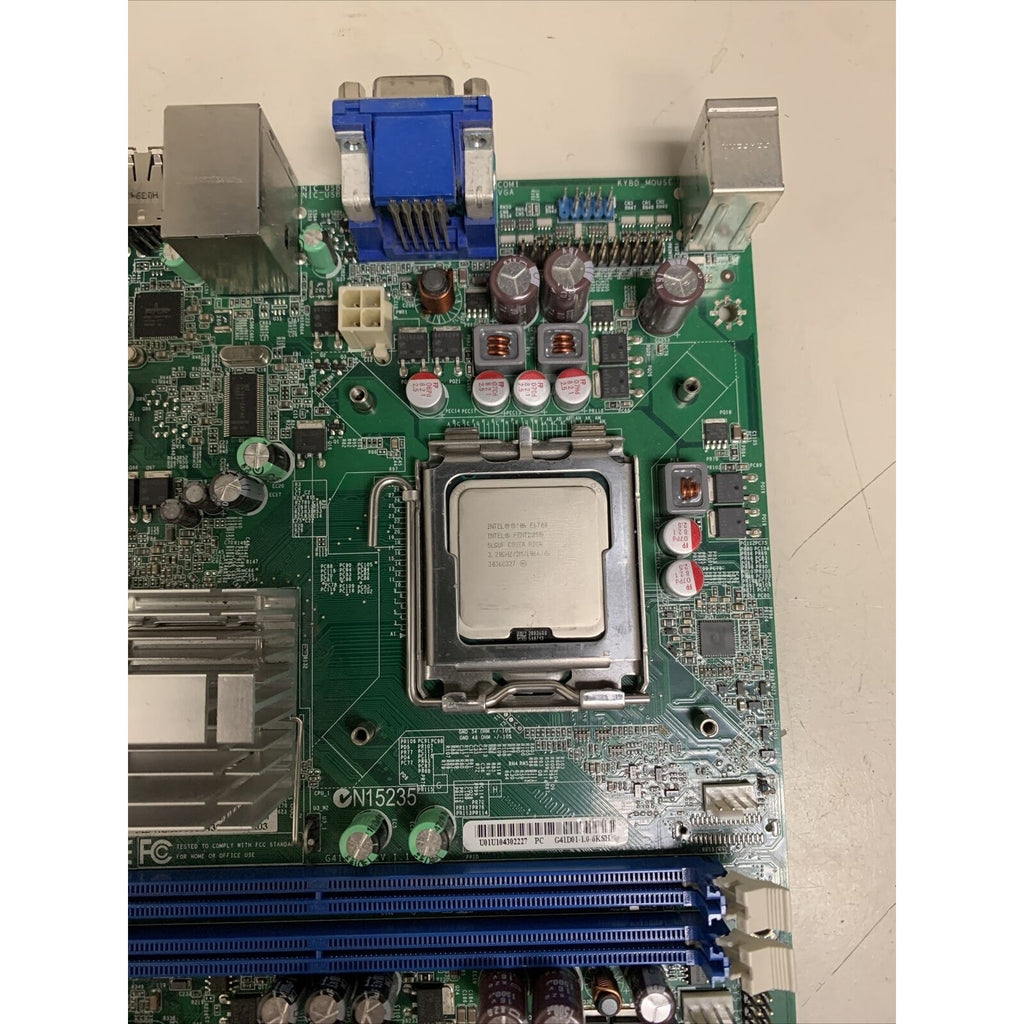Acer N15235 Desktop Motherboard G41D01-1.0-6KSH N15235 With Intel E6700 CPU