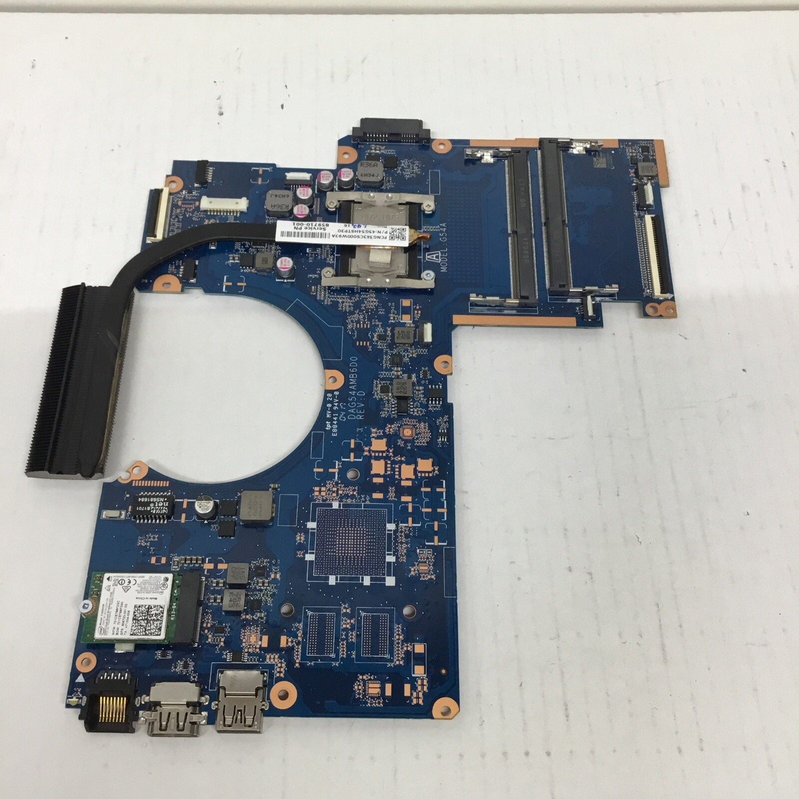 For Parts HP Pavilion 15-AW A12-9700P 2.5Ghz Motherboard DAG54AMB6D0 862978-601