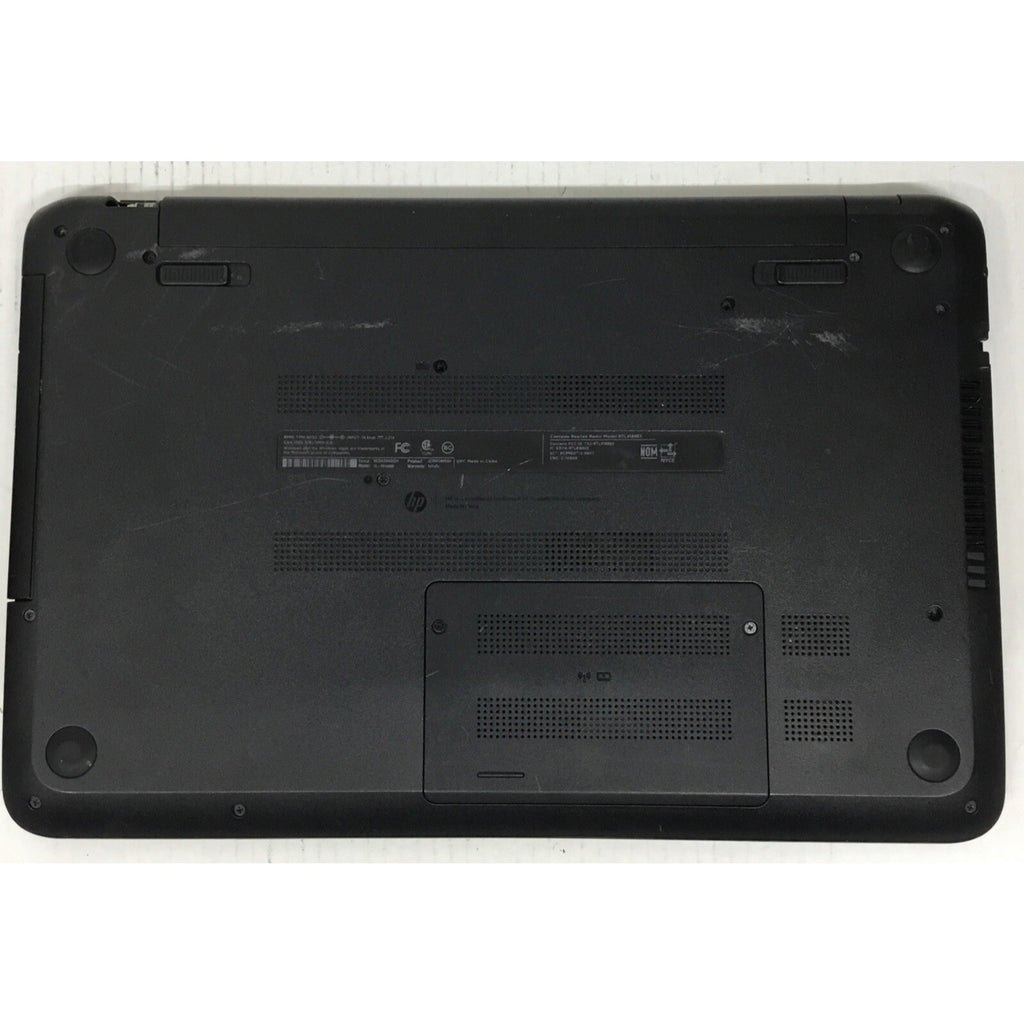 HP 15-F014WM 15.6" AMD A8-6410 4GB Ram No Adapter Bad Battery 640GB Parts Only