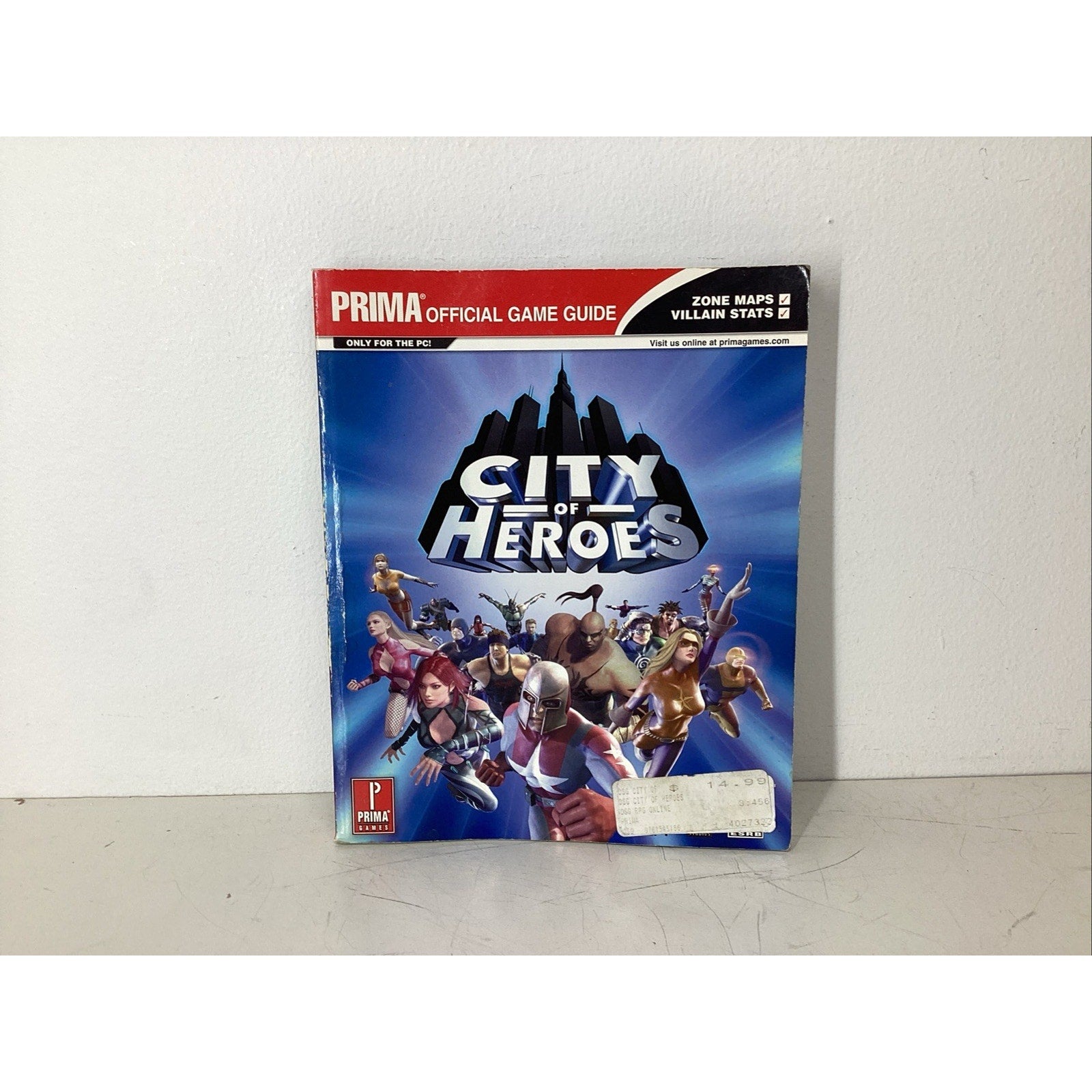 2004 City Of Heroes Prima Official Game Guide Strategy Book for PC